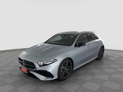Usata Mercedes A200 AMG Line Premium 150 CV (110 kW) 2024 Argento hightech