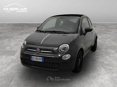 Usata Fiat 500C Lounge 70 CV (51 kW) 2021 Grigio Cabrio