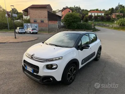 Usata Citroën C3 Shine 75 CV (55 kW) 2018 Bianco Utilitaria