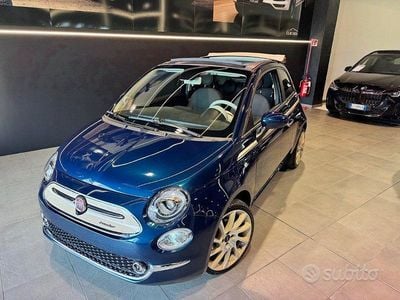 Usata Fiat 500C Club 69 CV (50 kW) 2023 Blu dipinto di blu metallizzato Cabrio
