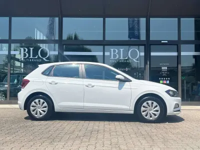 Usata VW Polo Trendline 65 CV (47 kW) 2018 Bianco Utilitaria