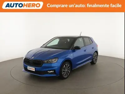 Usata Skoda Fabia Monte Carlo 110 CV (80 kW) 2023 Blu Utilitaria