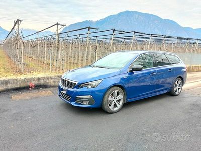 Usata Peugeot 308 SW GT-line 131 CV (96 kW) 2020 Blu Station wagon