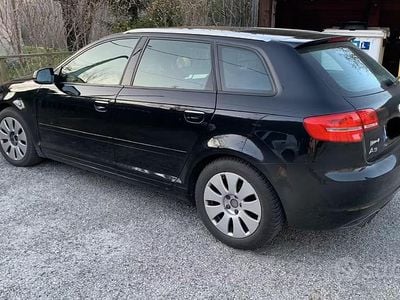 Usata Audi A3 S-Line 170 CV (125 kW) 2012 Nero Utilitaria