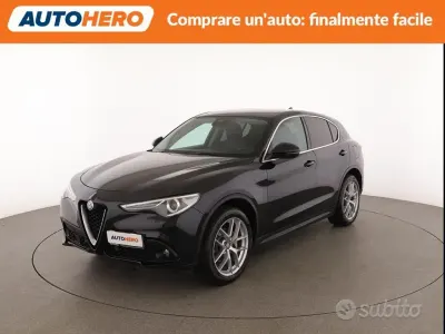 Usata Alfa Romeo Stelvio 209 CV (153 kW) 2018 Nero SUV