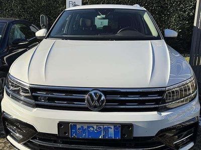 Usata VW Tiguan R-line 177 CV (130 kW) 2019 Bianco SUV