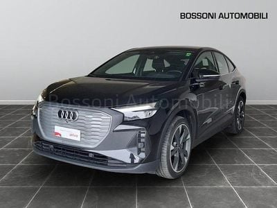 Usata Audi Q4 e-tron Comfort 194 kW (265 CV) 2023 Nero mythos metallizzato SUV
