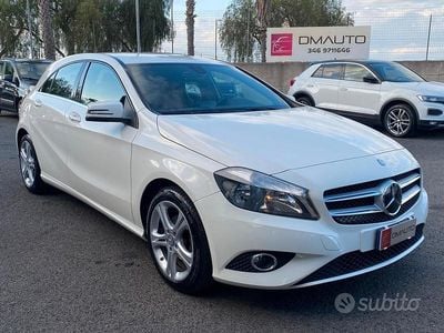 Usata Mercedes A180 109 CV (80 kW) 2015 Bianco Berlina