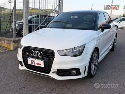 Usata Audi A1 Sportback S-Line 90 CV (66 kW) 2014 Bianco Utilitaria
