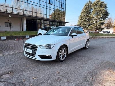 Usata Audi A3 Ambition 150 CV (110 kW) 2015 Bianco Berlina