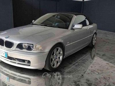 Begagnad BMW 320 Cabriolet 170 HK (125 kW) 2001 Silver Cab