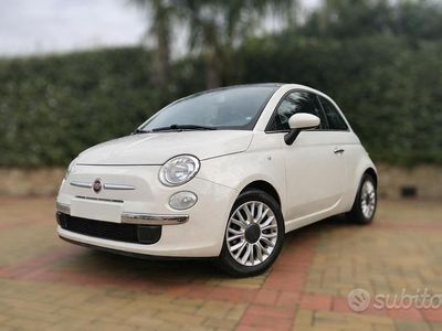 Usata Fiat 500 Lounge 69 CV (50 kW) 2015 Bianco Utilitaria