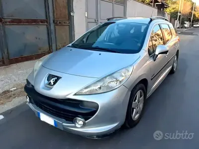Usata Peugeot 207 88 CV (64 kW) 2009 Grigio Station wagon