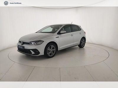Usata VW Polo R-line 95 CV (69 kW) 2022 Reflex silver metallizzato Berlina