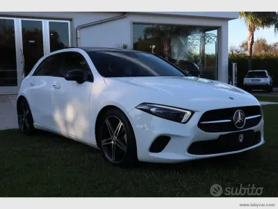 Usata Mercedes A200 150 CV (110 kW) 2021 Bianco Berlina