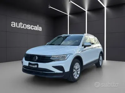 Usata VW Tiguan Life 150 CV (110 kW) 2021 Bianco SUV
