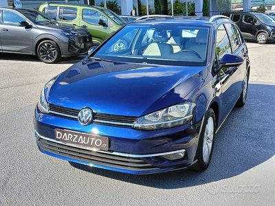 Usata VW Golf VII Business 116 CV (85 kW) 2018 Blu metallizzato Station wagon