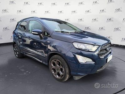 Usata Ford Ecosport ST-Line 125 CV (91 kW) 2022 Blu/azzurro SUV