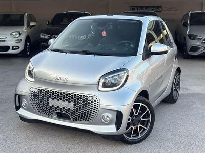 Begagnad Smart ForTwo Electric Drive Prime 60 kW (82 HK) 2020 Grå Cab