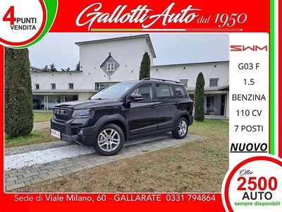 Nuova SWM G03 110 CV (80 kW) 2026 Nero SUV