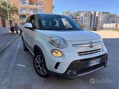 Usata Fiat 500L Trekking 85 CV (62 kW) 2015 Bianco Monovolume