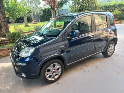 Usata Fiat Panda 4x4 S 95 CV (69 kW) 2017 Blu/azzurro Utilitaria