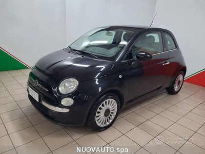 Usata Fiat 500 Lounge 69 CV (50 kW) 2011 Nero Berlina