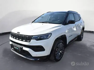 Usata Jeep Compass Summit 130 CV (95 kW) 2025 Bianco SUV