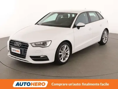 Usata Audi A3 Ambition 150 CV (110 kW) 2016 Bianco Berlina