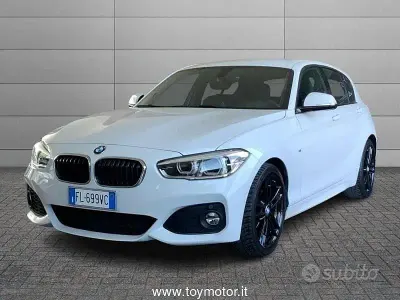 Usata BMW 118 M Sport 150 CV (110 kW) 2017 Bianco Utilitaria