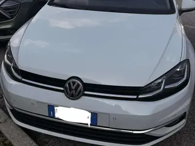Usata VW Golf VII Executive 116 CV (85 kW) 2017 Bianco Berlina
