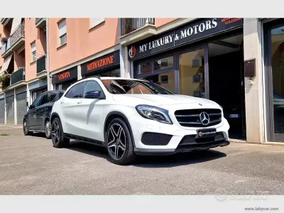 Usata Mercedes GLA200 Premium 136 CV (100 kW) 2014 Bianco SUV