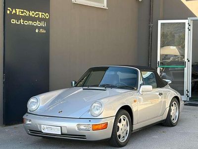 Usata Porsche 911 Carrera 4 Cabriolet 250 CV (183 kW) 1990 Argento Cabrio