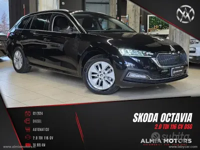 Usata Skoda Octavia 116 CV (85 kW) 2024 Nero Station wagon