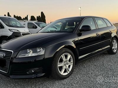 Usata Audi A3 105 CV (77 kW) 2009 Nero Berlina