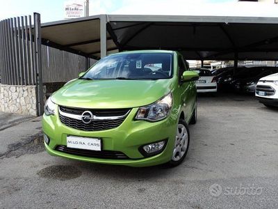 Usata Opel Karl 75 CV (55 kW) 2016 Verde Utilitaria