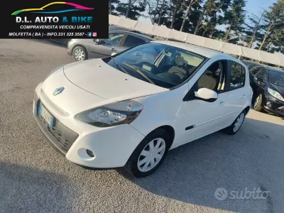 Usata Renault Clio IV Dynamique 75 CV (55 kW) 2012 Bianco Berlina