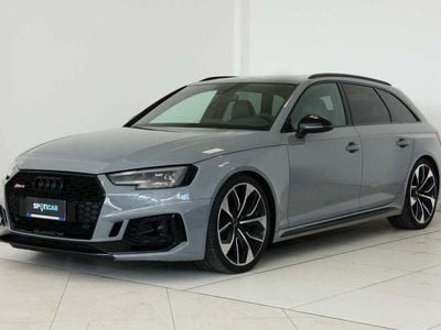 Usata Audi RS4 Ambiente 450 CV (330 kW) 2019 Grigio Station wagon