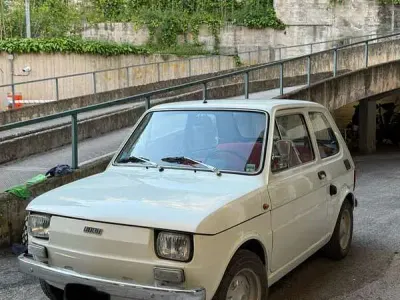 Usata Fiat 126 23 CV (16 kW) 1973 Bianco Utilitaria