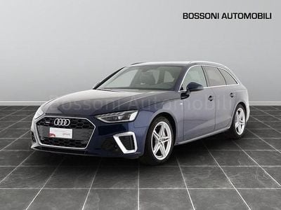 Usata Audi A4 S-Line 204 CV (150 kW) 2024 Blu Station wagon
