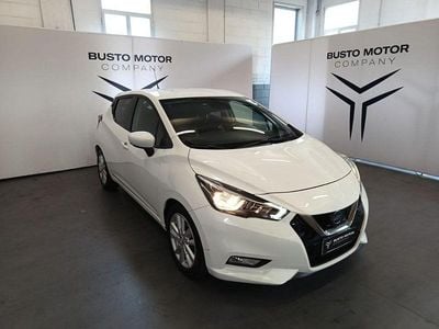 Usata Nissan Micra Tekna 101 CV (74 kW) 2020 Bianco Utilitaria