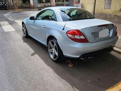 Usata Mercedes SLK200 163 CV (119 kW) 2005 Argento Cabrio