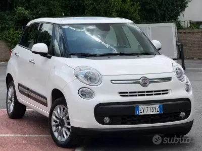 Usata Fiat 500L Lounge 80 CV (58 kW) 2015 Bianco Monovolume