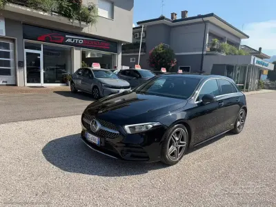 Usata Mercedes A160 AMG line 109 CV (80 kW) 2021 Nero Utilitaria
