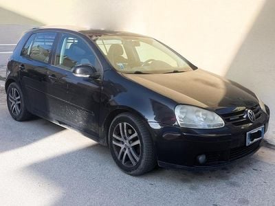 Usata VW Golf V United 105 CV (77 kW) 2007 Nero Berlina