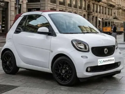 Usata Smart ForTwo Cabrio Passion 90 CV (66 kW) 2019 Bianco bianco Cabrio