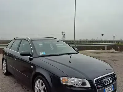 Usado Audi A4 S-Line 140 CV (102 kW) 2005 Negro Familiar