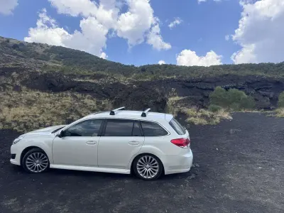 Usata Subaru Legacy 150 CV (110 kW) 2013 Bianco Station wagon