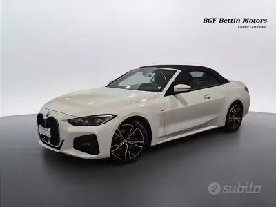 Usata BMW 420 M Sport 190 CV (139 kW) 2021 Bianco Cabrio