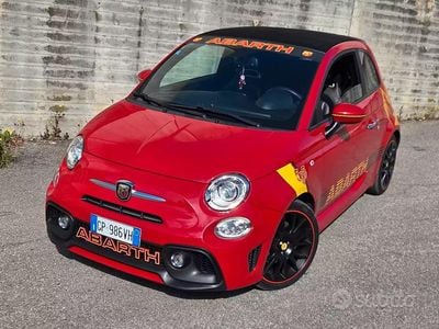 Usata Abarth 595 140 CV (102 kW) 2016 Rosso Cabrio